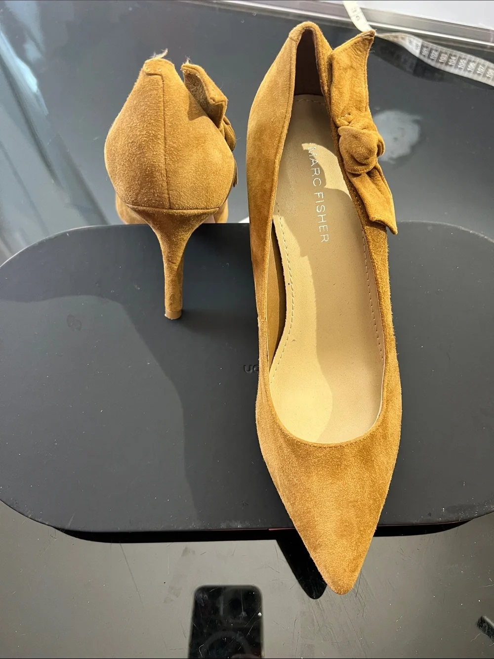 Marc Fisher suede pumps